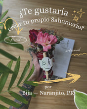 Cargar y reproducir el video en el visor de la galería, Taller de Sahumerios Florales en Bija
